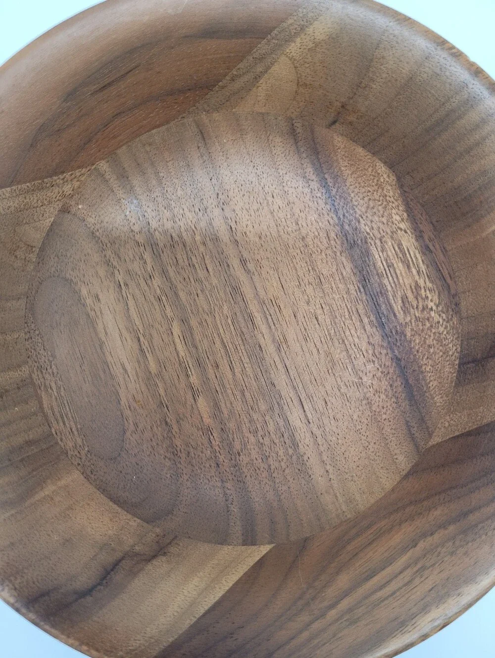 Fitzhugh Wood Bowl Solid American Walnut 7